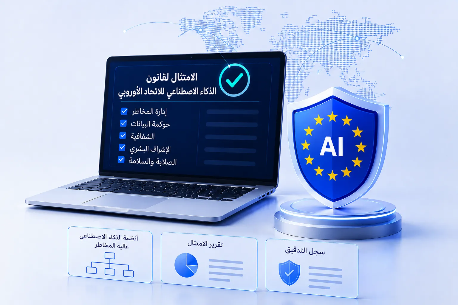 دراسة حالة منصة الذكاء الاصطناعي العالمية لـ EU AI Act